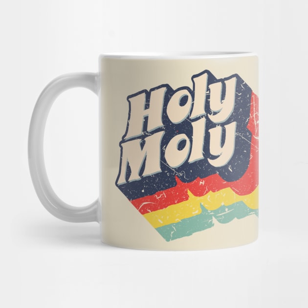 Holy Moly Seventies funky text by BOEC Gear